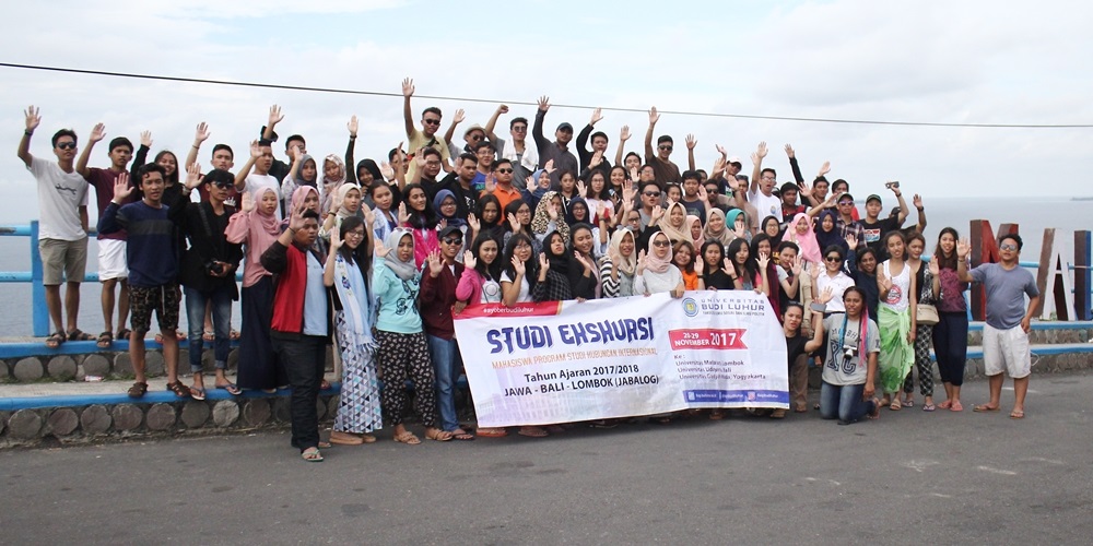 Studi Ekskursi Jawa-Bali-Lombok Program Studi Hubungan Internasional FISIP, Universitas Budi Luhur