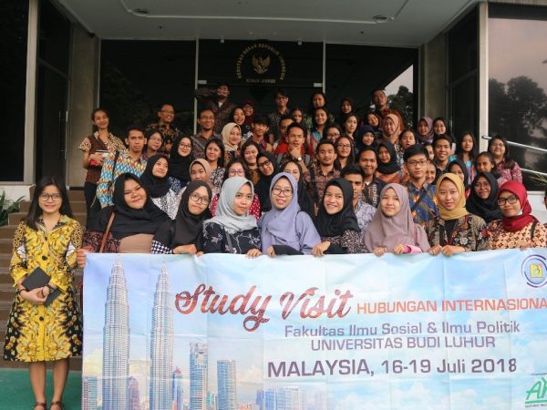 STUDY VISIT : Kunjungan Prodi HI Universitas Budi Luhur ke Kedutaan Besar RI untuk Malaysia di Kuala Lumpur