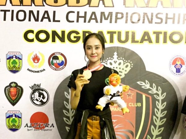 Mahasiswa Prodi Hubungan Internasional Universitas Budi Luhur Mendapatkan Juara 2 Kategori Kumite Putri dalam Garuda Karate National Championship di Jepara